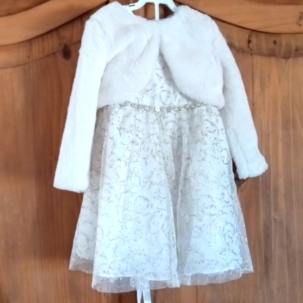 Rare editions girls dress size 4T